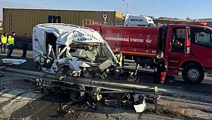 Kahramanmaraş’ta Feci Kaza! Tır İle Panelvan Çarpışması Sonucu 1 Kişi Can Verdi