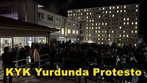 KYK yurdunda su krizi! Onlarca öğrenci protesto gösterisi düzenledi 