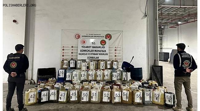 Sınırda Piyasa Değeri 4,3 Milyar Liralık Uyuşturucu Operasyonu 