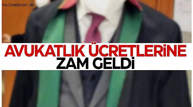 Avukatlık ücretlerinde zam oranı resmen belli oldu 
