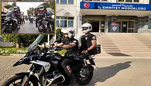 Mersin'de Motosikletli Polis Timleri Huzur Sağladı 