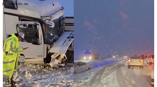 Sivas’ta Kar Fırtınası Can Aldı! Zincirleme Kazada 1 Kişi Hayatını Kaybetti 
