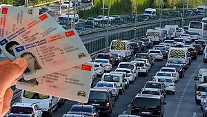 Süre sona erdi! 1 milyon 800 bin kişinin ehliyeti geçerliliğini yitirdi 