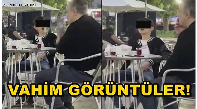 Vahim görüntüler! Küçücük çocuk ailesinin yanında sigara içti, bir de halka çıkardı 