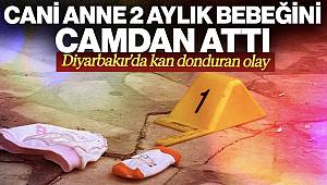 Diyarbakır’da Kan Donduran Dehşet! Sinir Krizi Geçiren Anne 2 Aylık Bebeğini Pencereden Attı! 