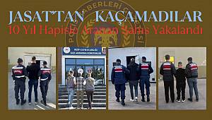 ​​​​​​​Gaziantep’te 10 Yıl Kesinleşmiş Hapis Cezasıyla Aranan Şahıslar JASAT’tan Kaçamadı 