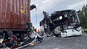 Osmaniye’de Feci Otobüs Kazası! Ölenlerin Kimliği Tespit Edildi 