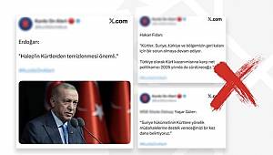 DMM: Türkiye’nin Suriye’de Kürtlere yönelik hasmane tutum sergilediği iddiaları asılsız 