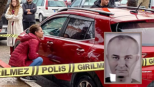 Eşinin ölü bulunduğu aracın camına vurarak ağladı! Ne olur kalk aşkım