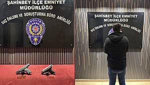 Gaziantep’te ruhsatsız silah operasyonu: 1 aranan şüpheli yakalandı 