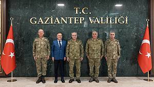 Kara Kuvvetleri Komutanı Tokel’den Gaziantep Valiliğine ziyaret 