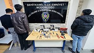 Şehitkamil’de silah ve uyuşturucu operasyonu: 3 şüpheli yakalandı 