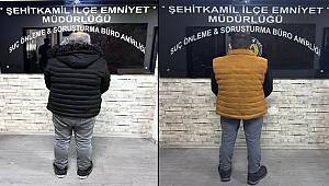 Şehitkamil’de uyuşturucu suçundan aranan 2 şahıs yakalandı