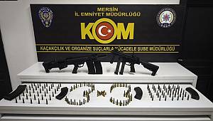 Teypteki silahtan Kalaşnikof’a, 503 aranan şahıstan zehir tacirlerine: Mersin sokakları güvende