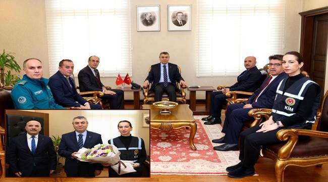 Vali Atilla Toros, Dünya Gümrük Günü dolayısıyla heyeti kabul etti 