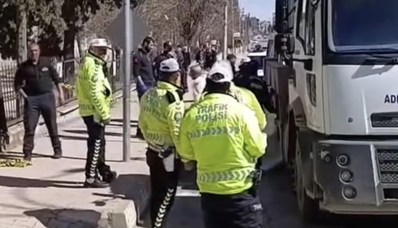 Adıyaman’da Tanker Altında Kalan Yaya, Feci Şekilde Hayatını Kaybetti