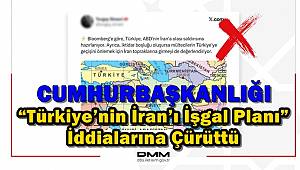 Cumhurbaşkanlığı İletişim Başkanlığı’ndan “İran’ı İşgal” İddialarına Yalanlama 