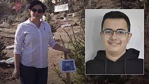Evlat acısına yüreği dayanmadı! Oğlunun mezarı başında fenalaşarak hayatını kaybeden acılı anne son yolculuğuna uğurlandı 