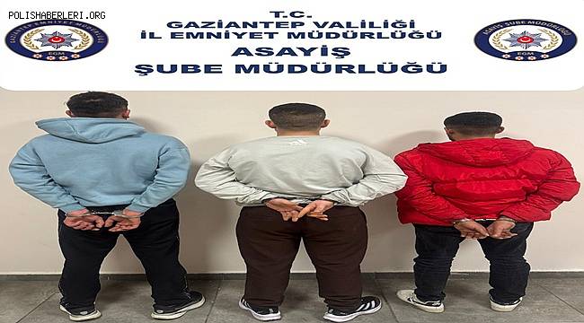 Gaziantep’te aranan 12 şüpheli yakalandı