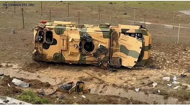 Gaziantep’te askeri araç devrildi! 10 asker yaralandı 