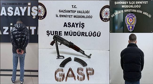 Gaziantep’te İş Yerine Kalaşnikoflu Saldırı! 2 Şüpheli Tutuklandı 