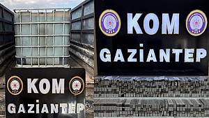 Gaziantep’te Kaçak Sigara ve Akaryakıt Operasyonu! 10 Şüpheli Yakalandı 
