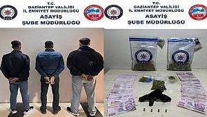 Gaziantep’te Yunus Timlerinden Uyuşturucu ve Silah Operasyonu