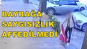 Türk bayrağına saygısızlık cezasız kalmaz! Hadsiz gözaltına alındı 