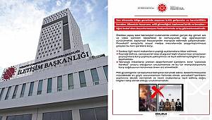 CUMHURBAŞKANLIĞI’NDAN DEZENFORMASYON UYARISI: “SAHTE İÇERİKLERE KARŞI DİKKATLİ OLUN” 