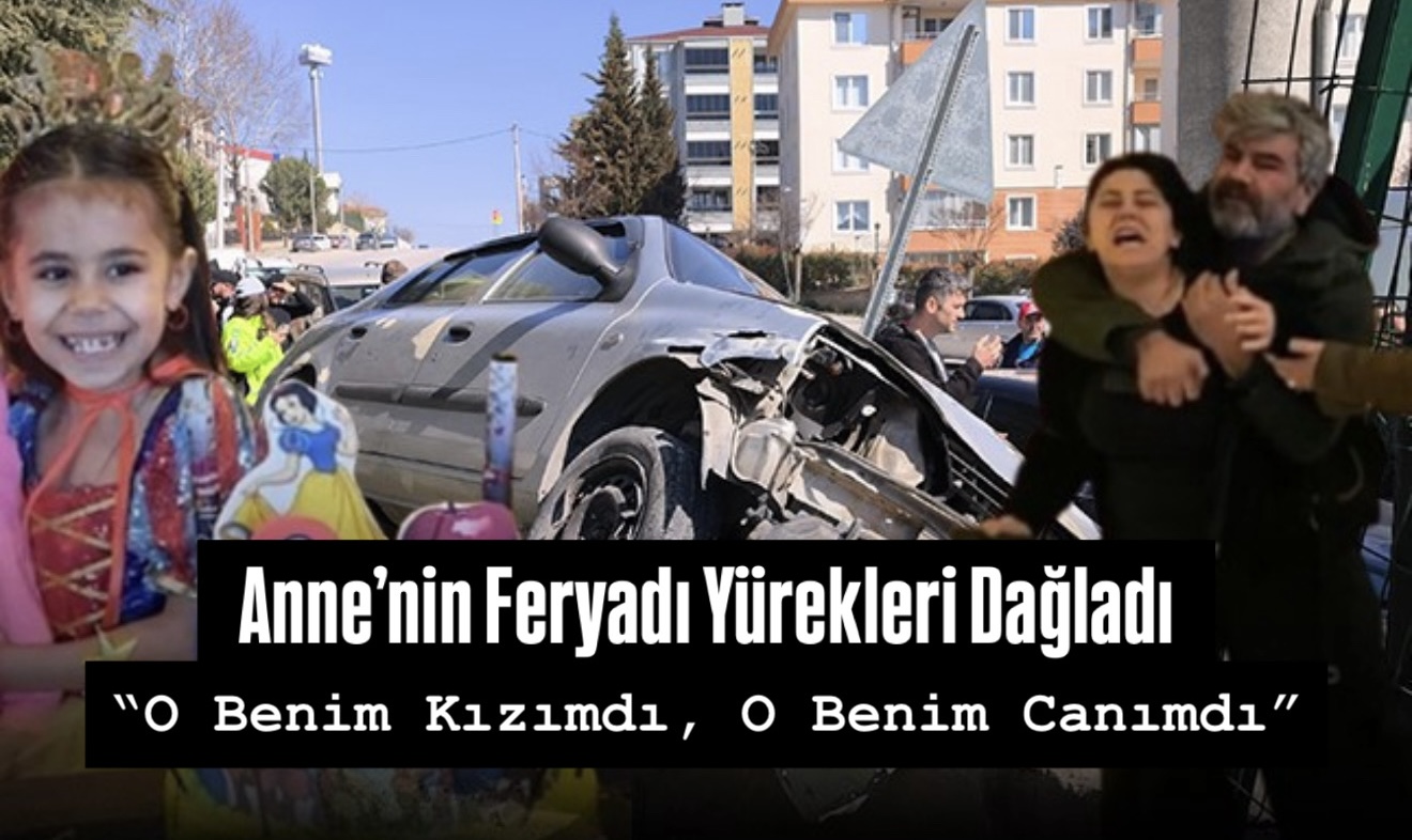 El Freni Çekilmeyen Otomobil Dede ve Torunlarını Ezdi, Küçük Öykü Hayatını Kaybetti 