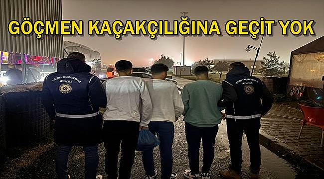 Gaziantep'te 3 Düzensiz Göçmen ve 2 Organizatör Yakalandı