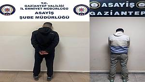Gaziantep’te Aranan 2 Şüpheli Yakalandı