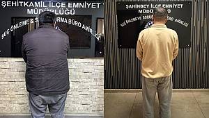 Gaziantep’te Hapis Cezası Bulunan 2 Hükümlü Yakalandı
