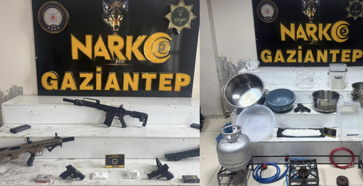 Gaziantep’te Narkotik Ekiplerinden Operasyon! 4 Tutuklama 