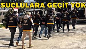 Manisa'da Suçlulara Geçit Yok!