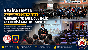 Gaziantep'te Jandarma Personeli Öğrencilere Mesleği Tanıttı