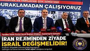 Yeniden Refah Partisi Genel Başkanı Erbakan, Gaziantep'te konuştu 