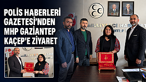 Polis Haberleri Gazetesi'nden Mezine Sırakaya'ya Hayırlı Olsun Ziyareti