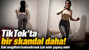TikTok'ta bir skandal daha! Eski sevgilisini kıskandırmak için neler yapmış neler