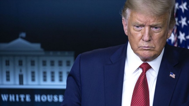 ABD Başkanı Trump: ABD'dekiler barışçıl gösteri değil, iç terör eylemleri
