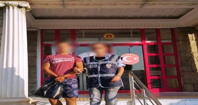 Aranan motosiklet hırsızı polisten kaçamadı