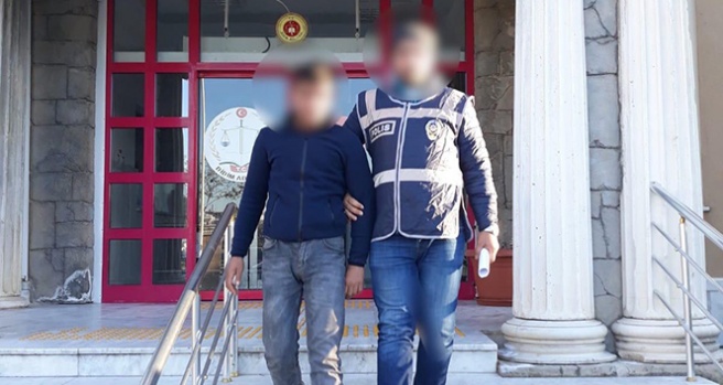 Didim’de fırın soyguncuları polisten kaçamadı