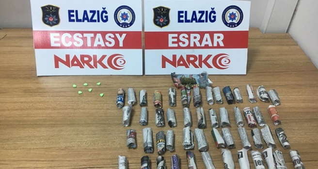 Elazığ'da uyuşturucu alışverişine polis baskını: 5 gözaltı