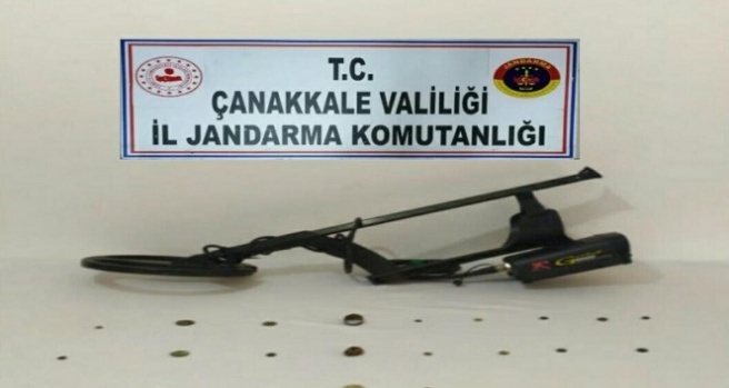 Emekli polisten define avcılığı