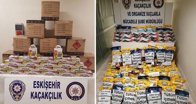 Eskişehir polisinden kaçakçılara geçit yok