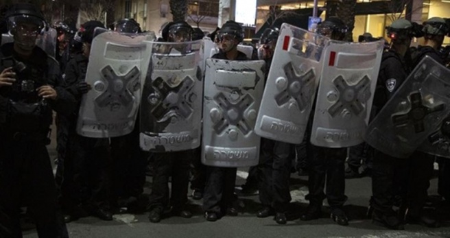 İsrail sokakları karıştı! Çatışmalarda 47 polis yaralandı