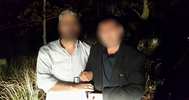 Köy meydanındaki cinayetin zanlısı saklandığı ormanda yakalandı