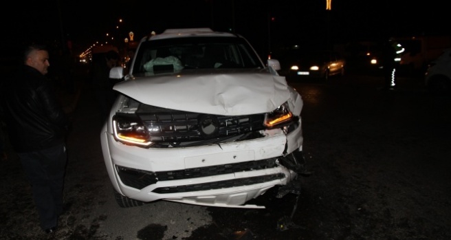 Mardin’de trafik kazası: 2’si polis 7 yaralı