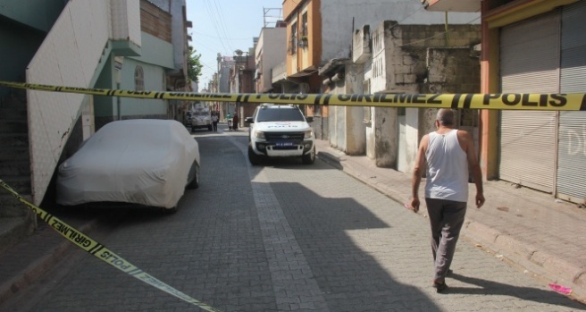 Nişan atma kanlı bitince polis sokakta güvenlik önlemi aldı
