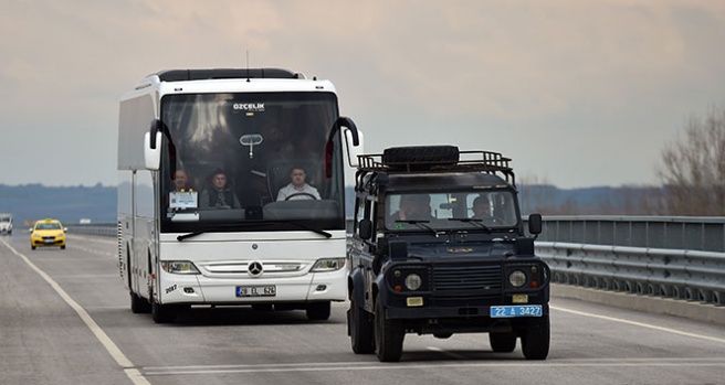 Özel Harekat polislerinin Edirne’ye sevki başladı